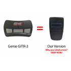 Genie GITR-3 Compatible Single Button Garage Door Opener Remote 37517S